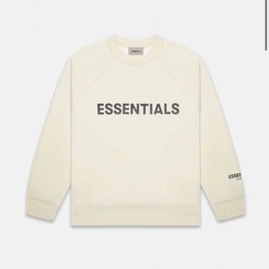 Essential Cream Crewneck Sweater